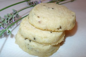 lemon-lavender shortbread